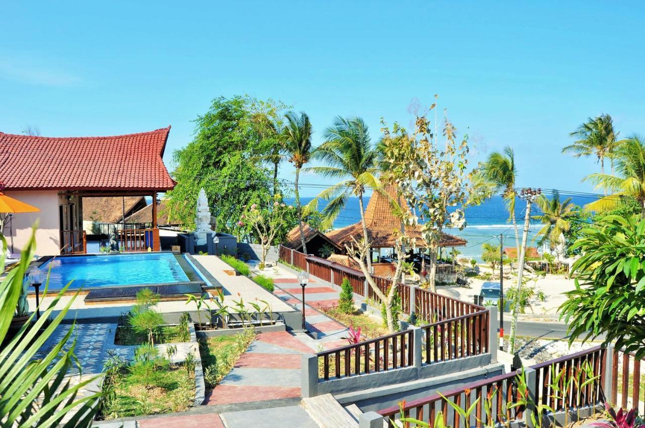 Surya Chandra Beach Bungalow Batununggul Eksteriør billede