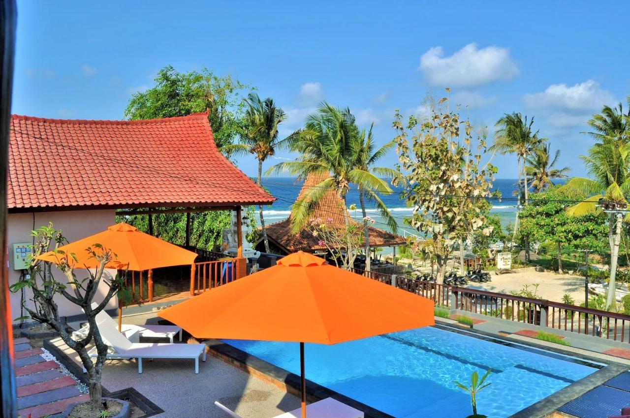 Surya Chandra Beach Bungalow Batununggul Eksteriør billede