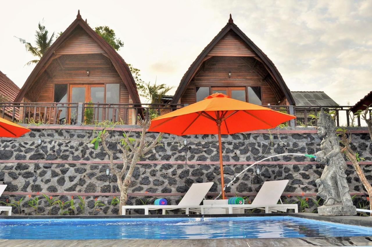 Surya Chandra Beach Bungalow Batununggul Eksteriør billede