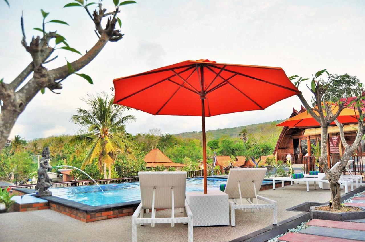 Surya Chandra Beach Bungalow Batununggul Eksteriør billede