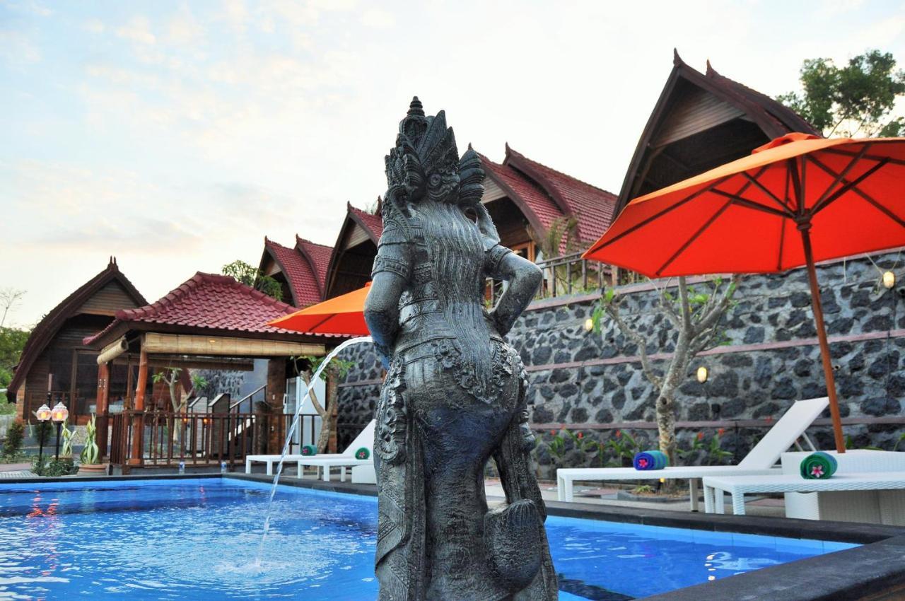 Surya Chandra Beach Bungalow Batununggul Eksteriør billede