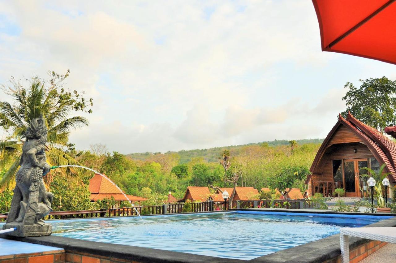 Surya Chandra Beach Bungalow Batununggul Eksteriør billede