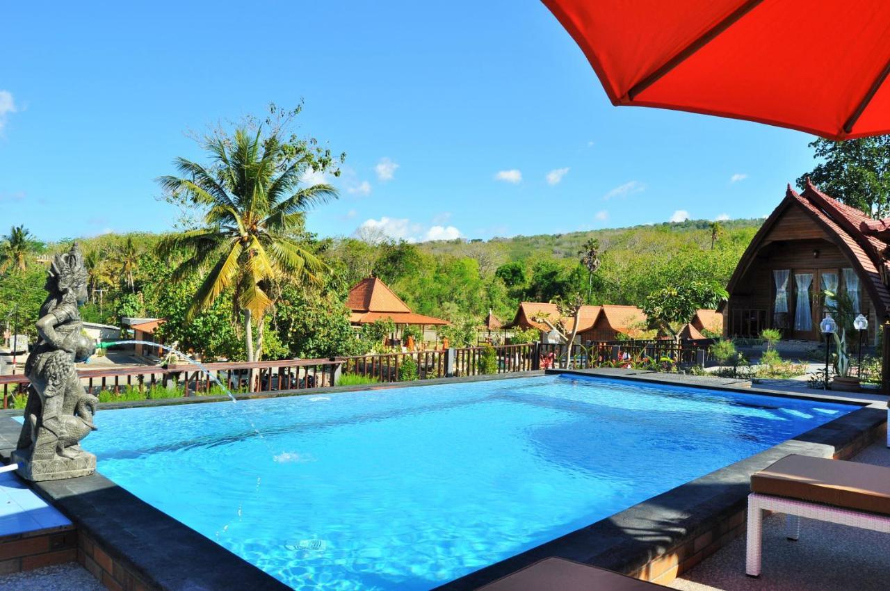 Surya Chandra Beach Bungalow Batununggul Eksteriør billede